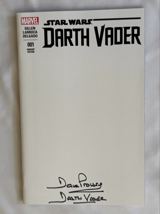 DARTH VADER #1 SIGNED SKETCH COVER VARIANT